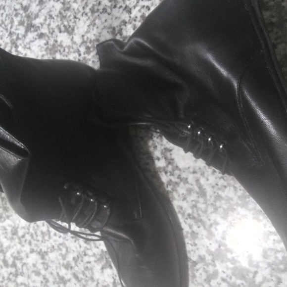 Sturart Weitzman Wedge Heel Boots - Picture 3 of 6